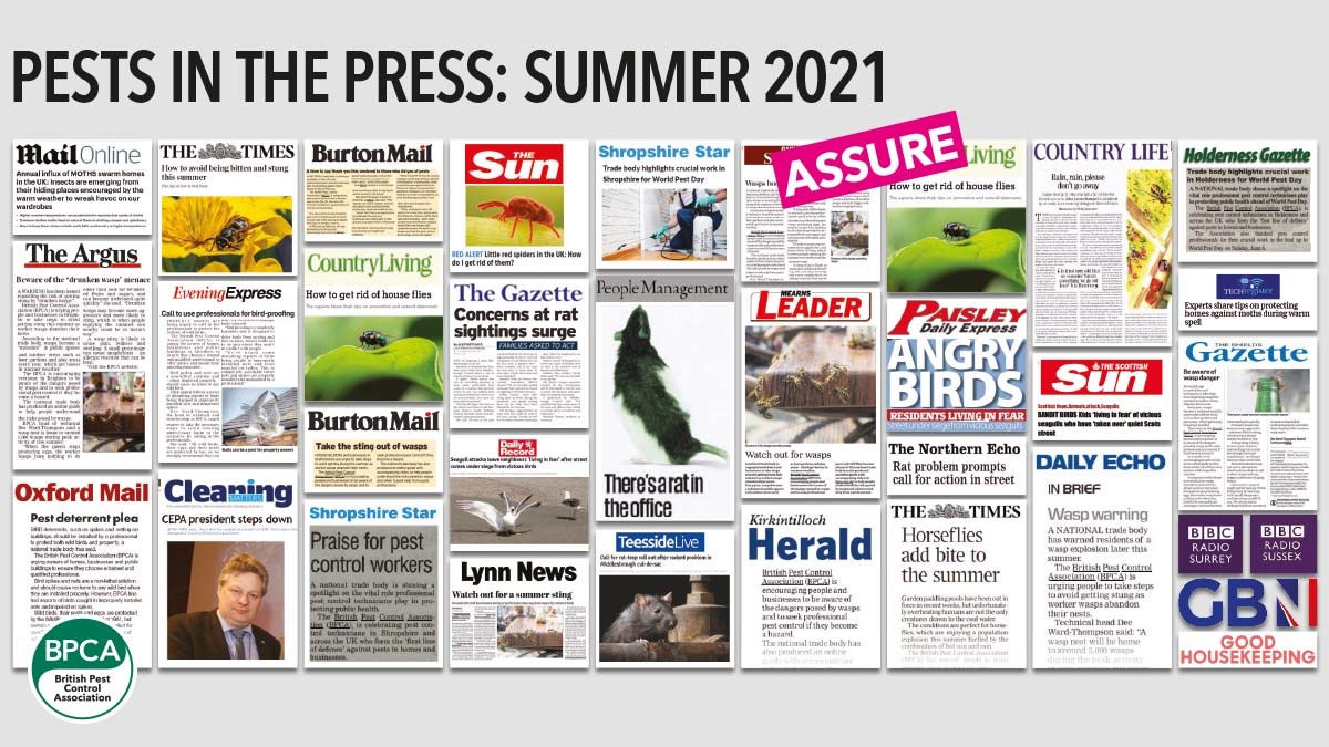 Pests in the Press summer 2021 Pests in the Press summer 2021